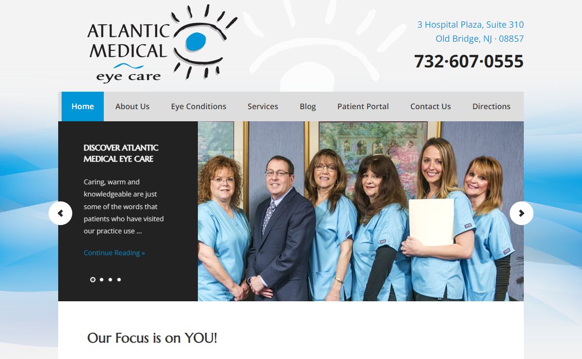 Atlantic Medical Eye Care | Ophthalmologist Dr. Robert Scharfman, MD | Old Bridge, NJ