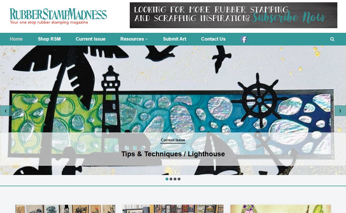 RUBBERSTAMPMADNESS – Your One Stop Rubberstamping Magazine