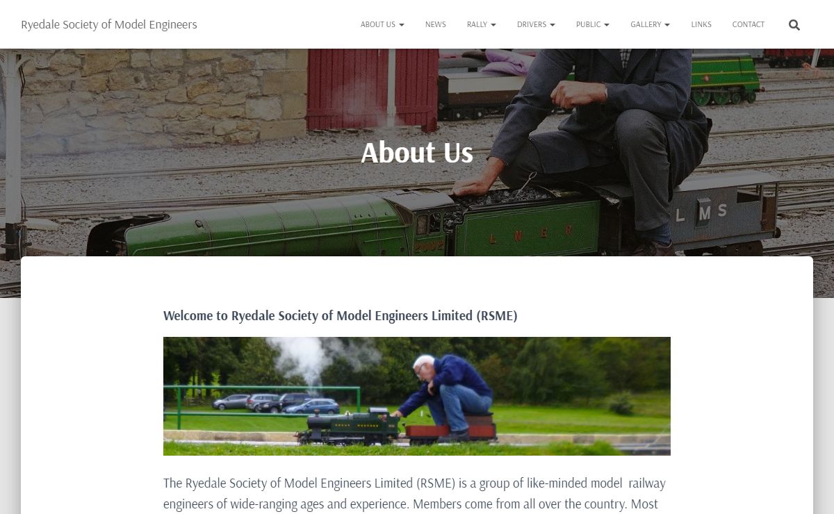 About Us - Ryedale Society of Model Engineers