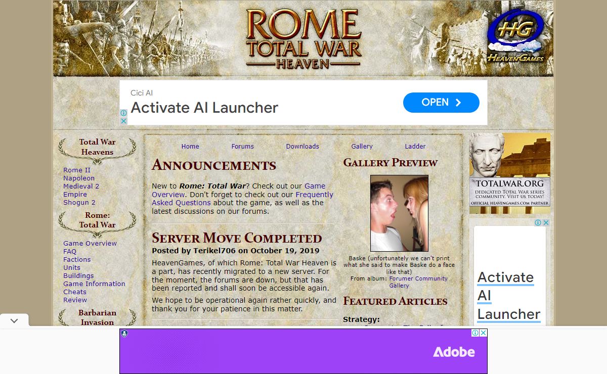 Rome: Total War Heaven