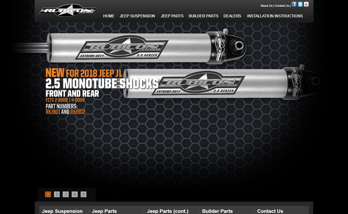 Rubicon Express: Jeep Suspension, Lift Kits and other Jeep Parts -SLVMSWS-P03