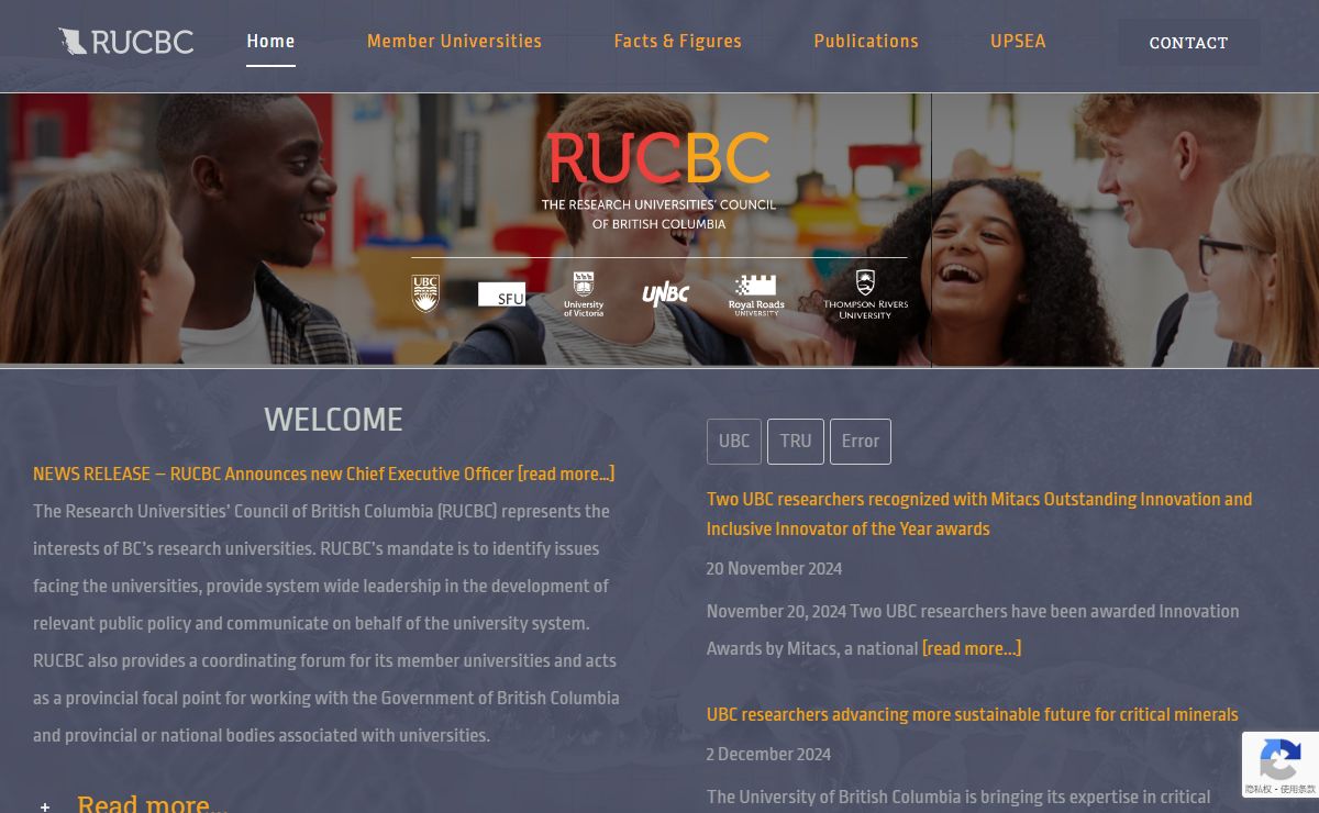 Home - Research Universities' Council of British Columbia