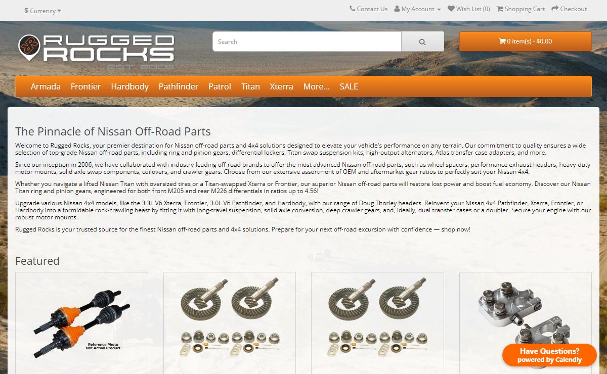 Ultimate Nissan Off-Road Parts | Rugged Rocks | 4x4 Upgrades