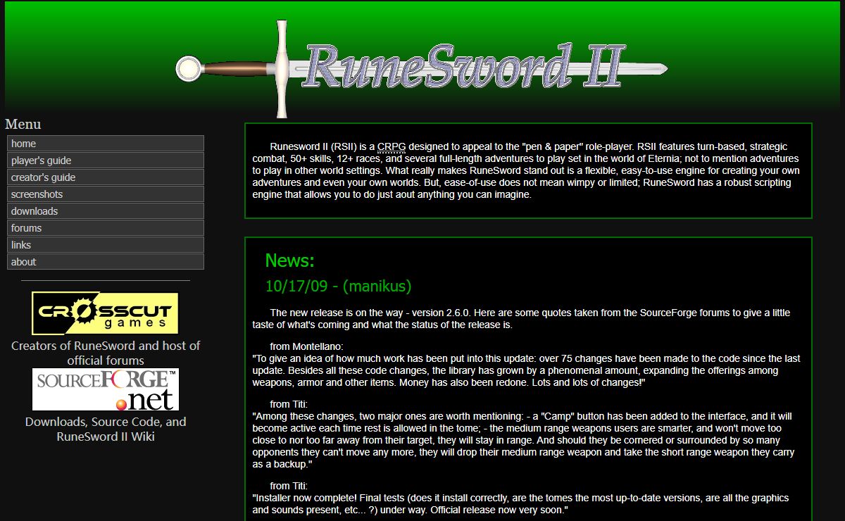 RuneSword II OS