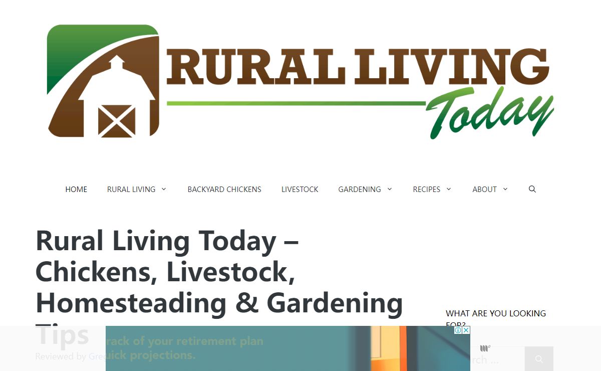 Rural Living Today - Chickens, Livestock, Homesteading & Gardening Tips - Rural Living Today