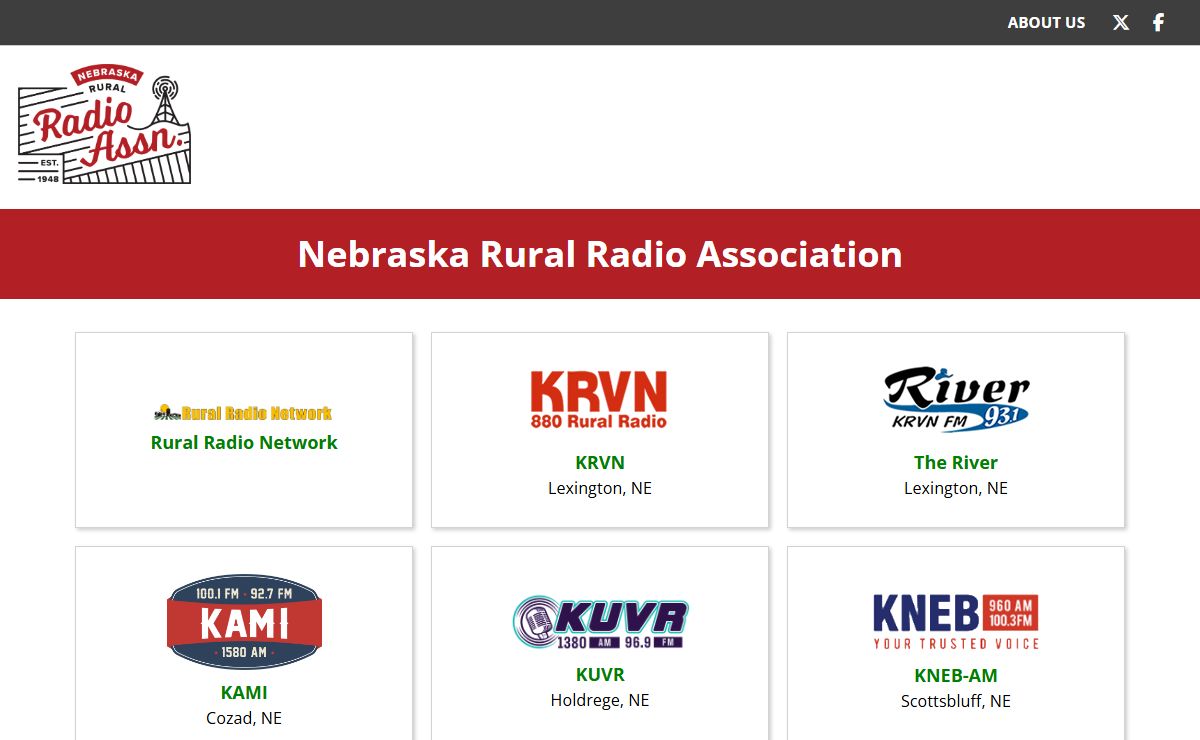 Rural Radio Network - Nebraska’s best stations from east to west