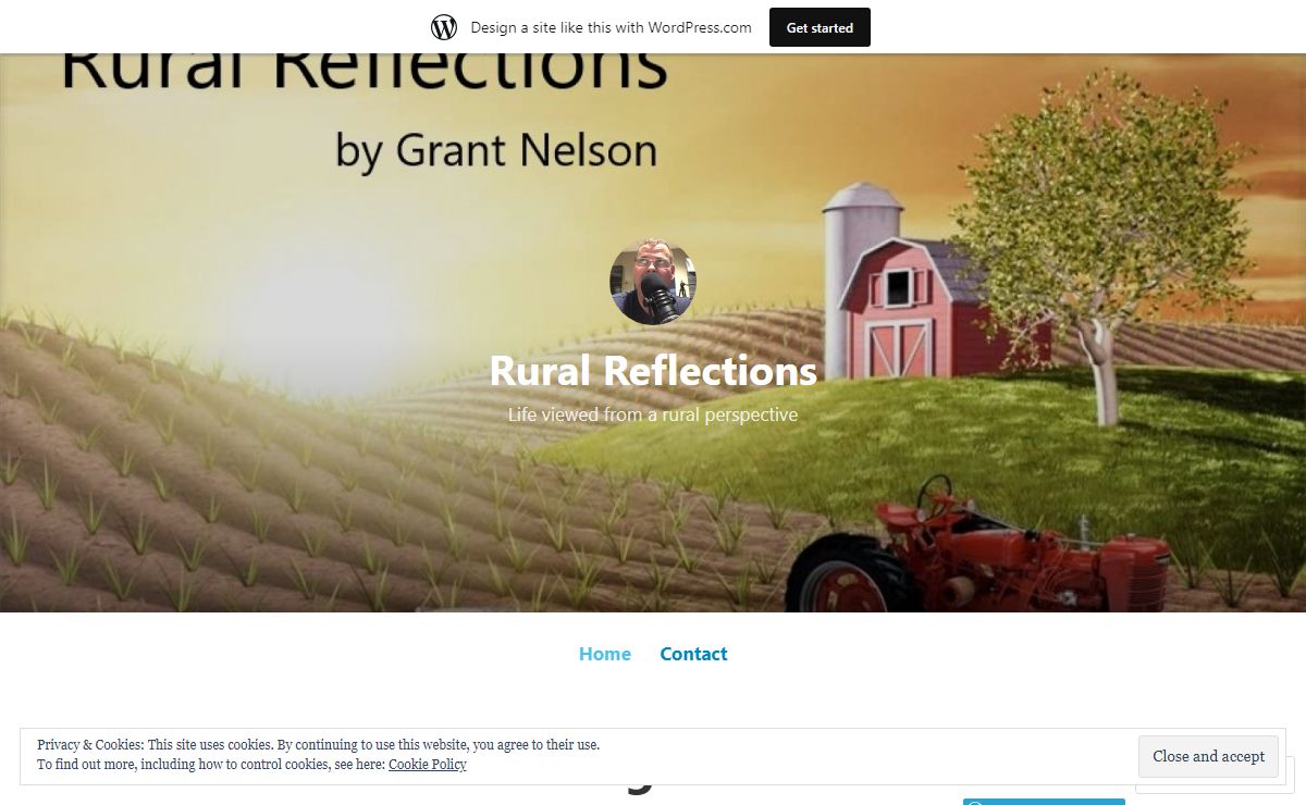 Rural Reflections – Life viewed from a rural perspective