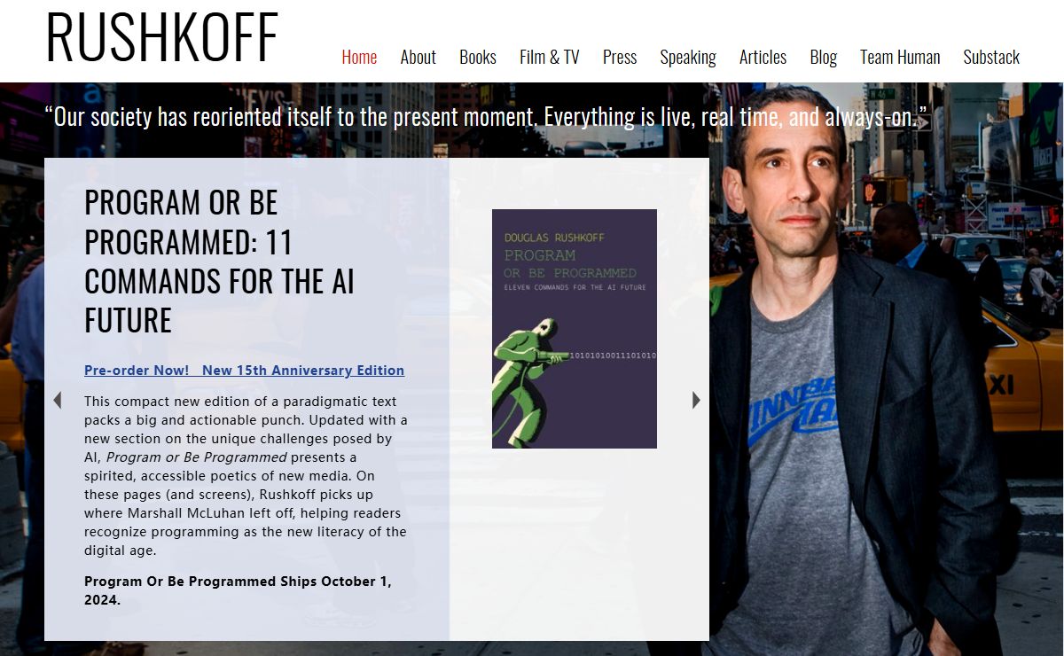 Douglas Rushkoff :: Official Site