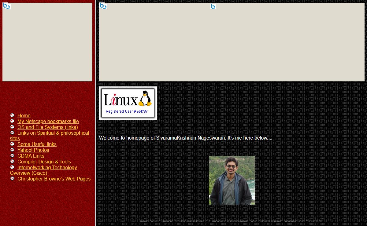 Homepage of SivaramaKrishnan Nageswaran