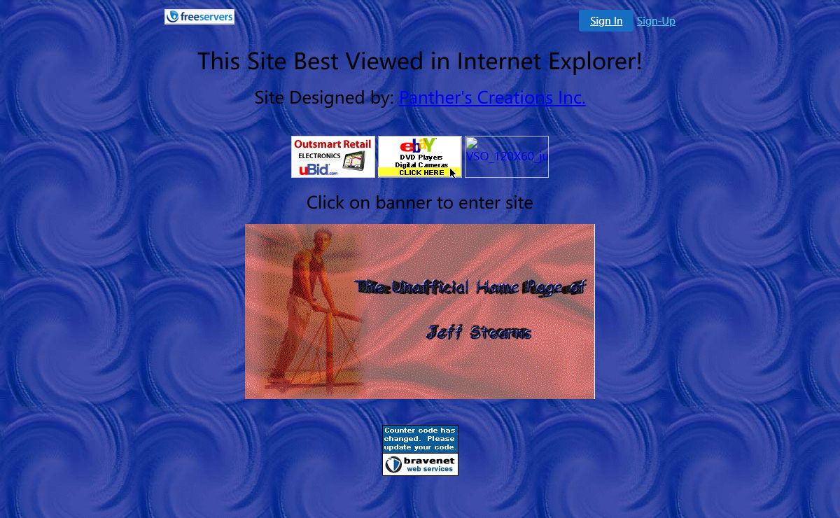 The Unofficial Home Page of Jeff Stearns