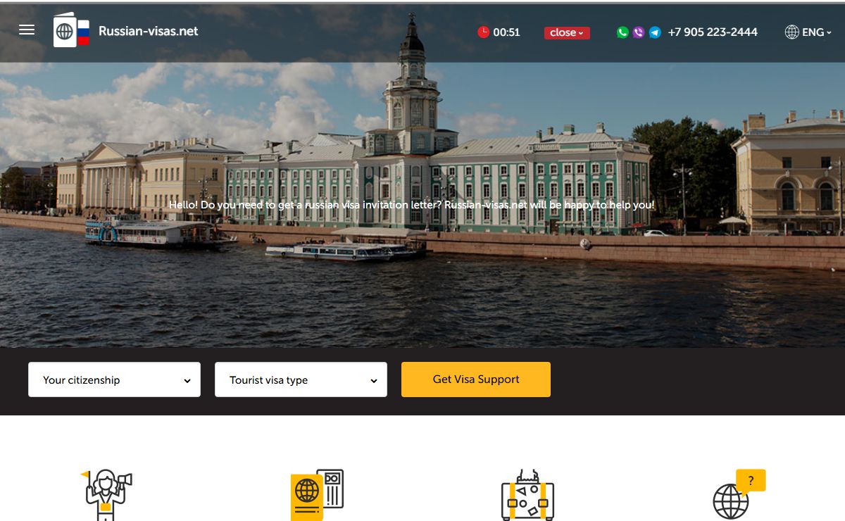 Russian visa, to obtain Russian Visa, Visa to Russia for foreigners