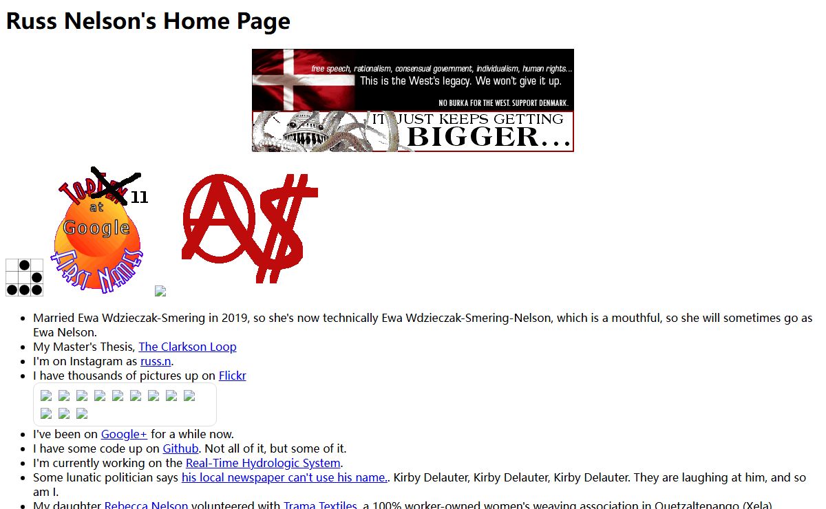 Russ Nelson's Home Page