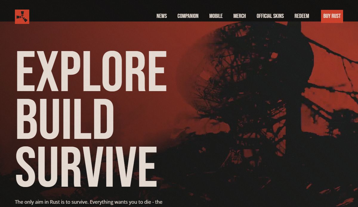 Rust — Explore, Build and Survive