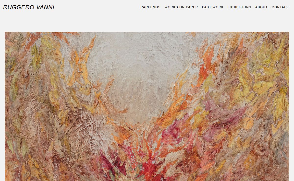 Contemporary Abstract Expressionist Artworks | New York Artists | Ruggero Vanni