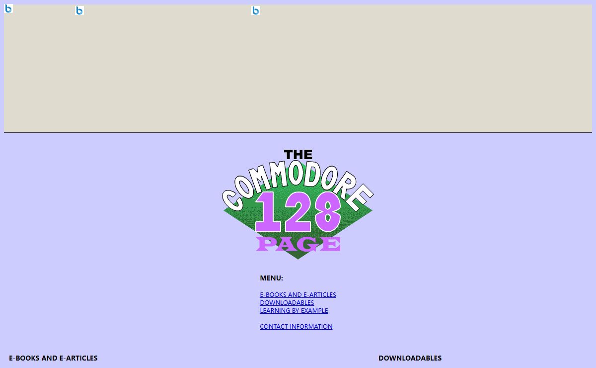 The Commodore 128 Page