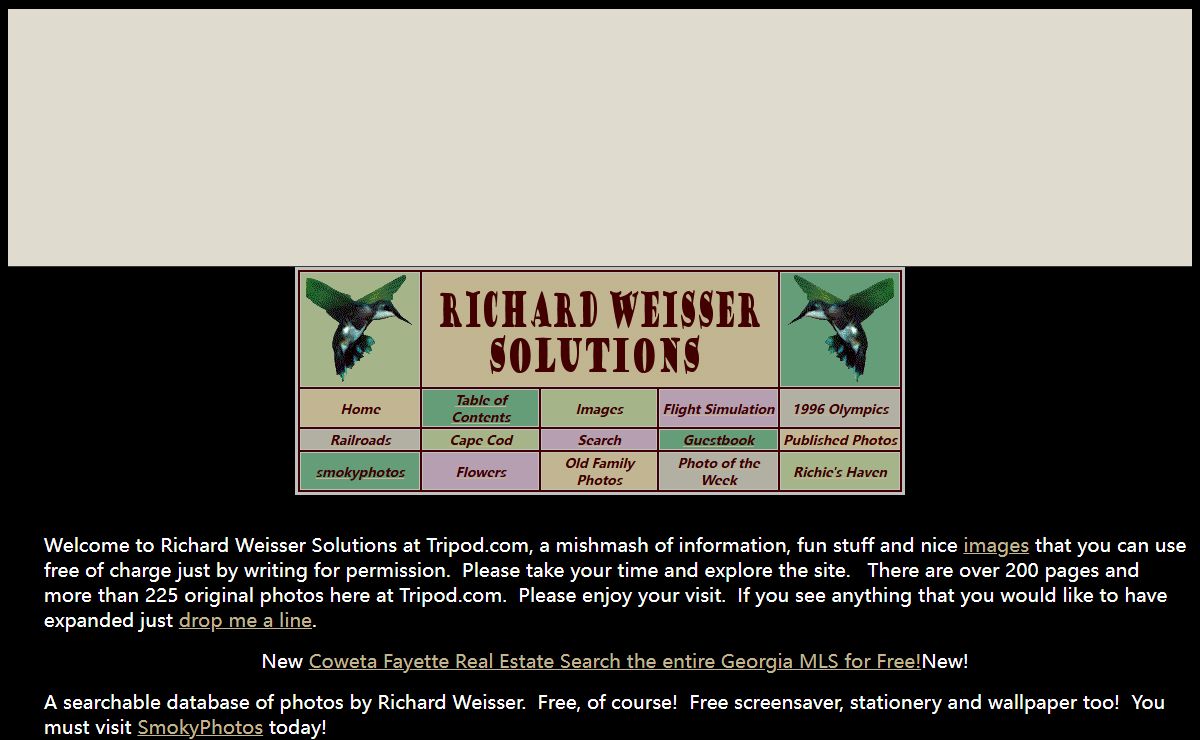 Richard Weisser Solutions Homepage
