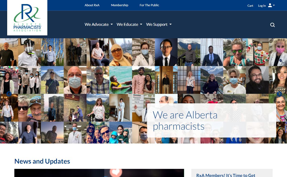 Home - RxA - Alberta Pharmacists' Association