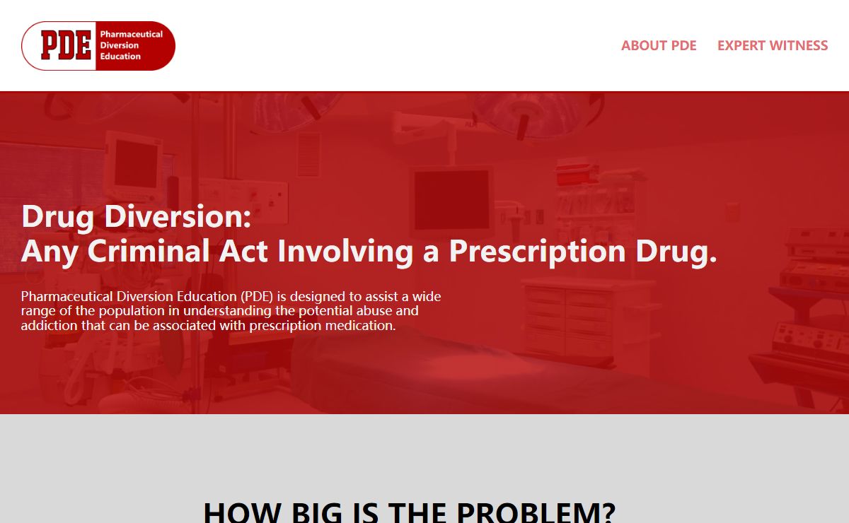 Pharmaceutical Diversion Education