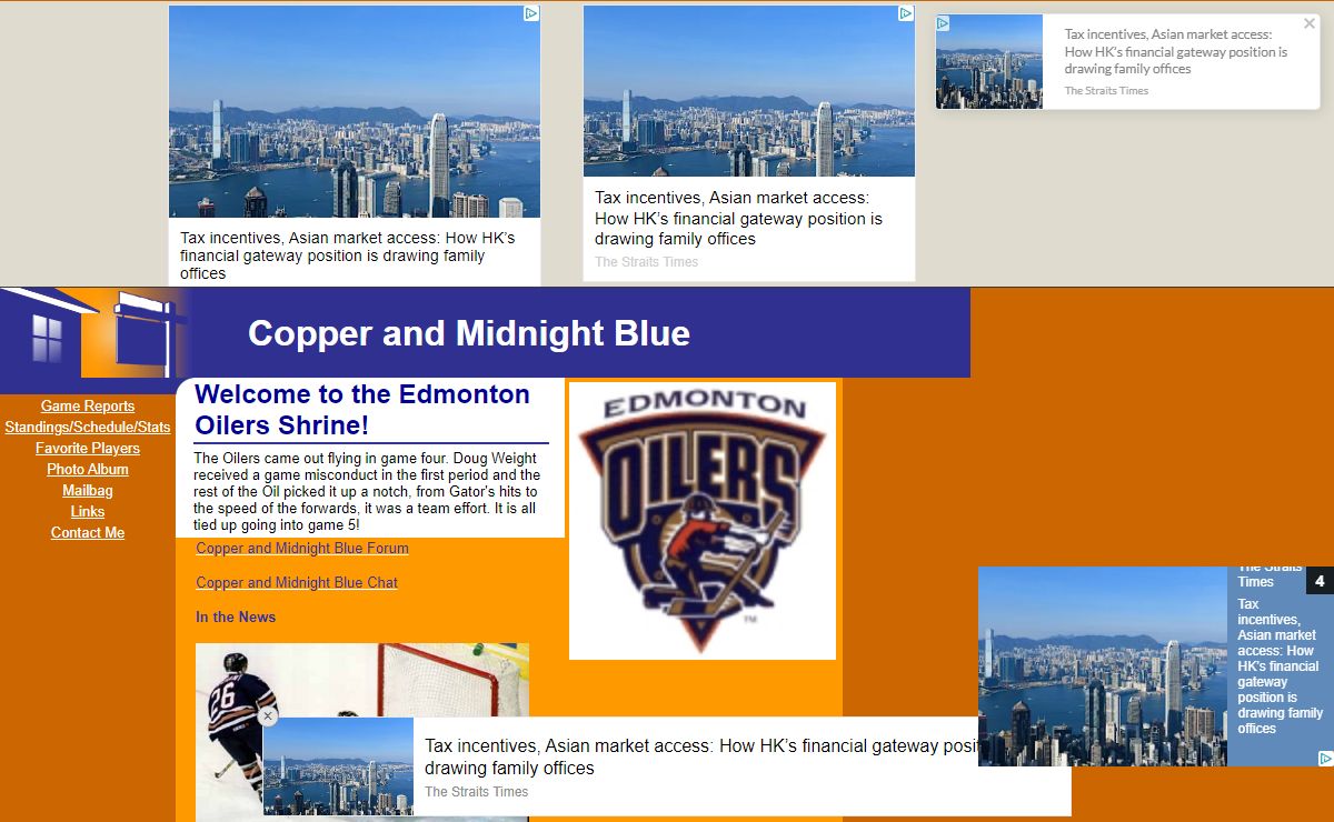 Copper and Midnight Blue