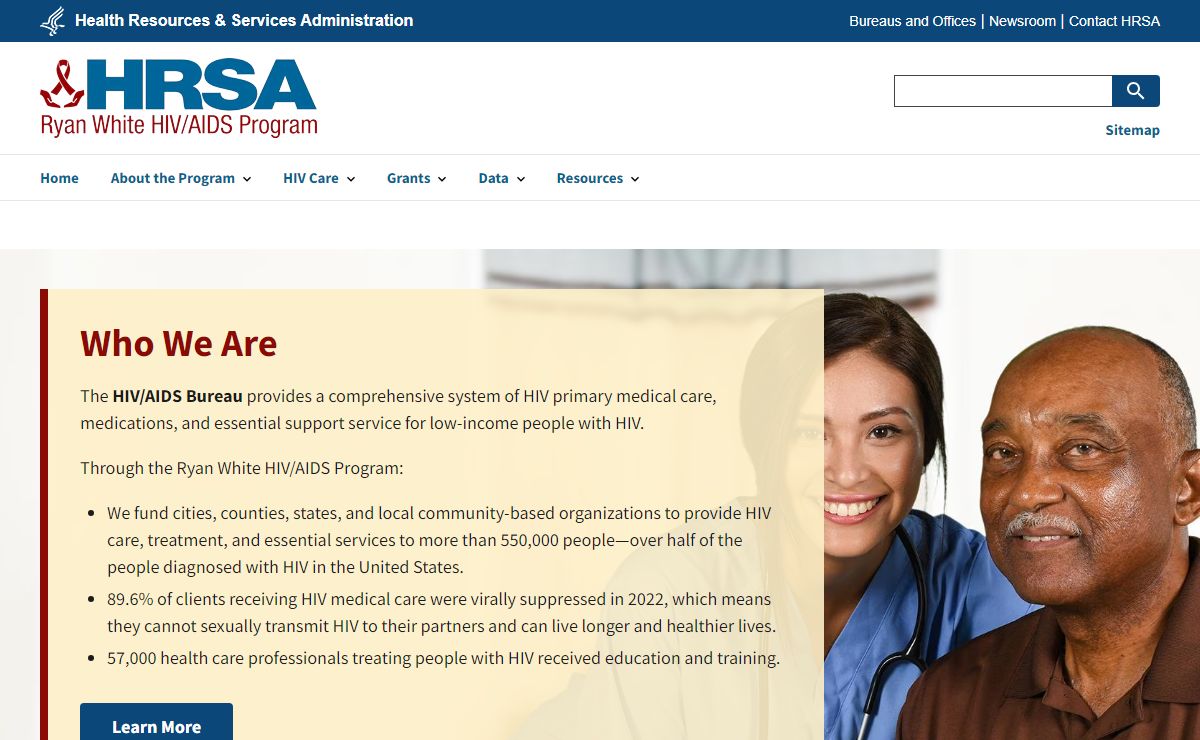 Home | Ryan White HIV/AIDS Program