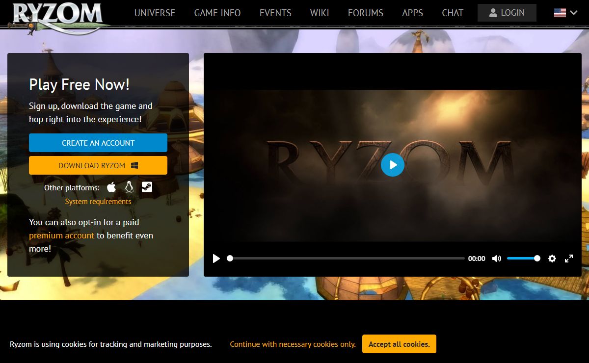 Ryzom - Free to Play Open-Source MMORPG | Windows, Mac & Linux