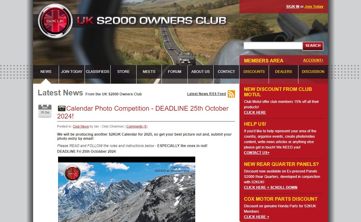 UK S2000 Owners Club