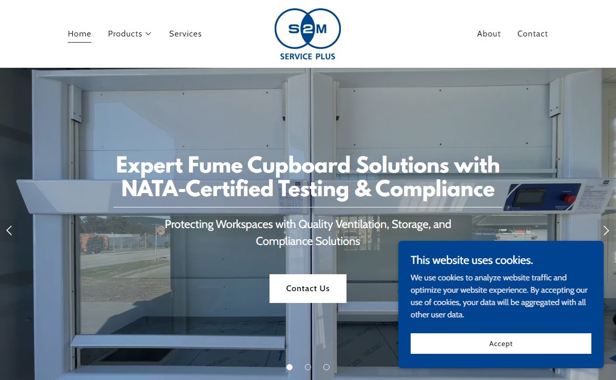 NATA Accredited Fume Cupboard Testing | S2M Service Plus