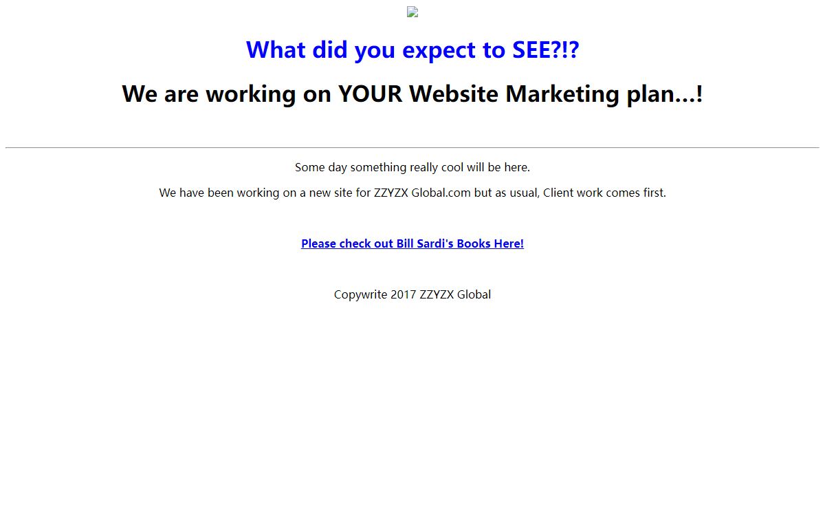 Coming Soon Page
