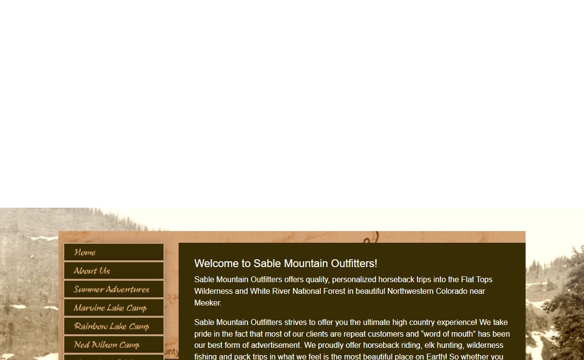 Sable Mountain Outfitters