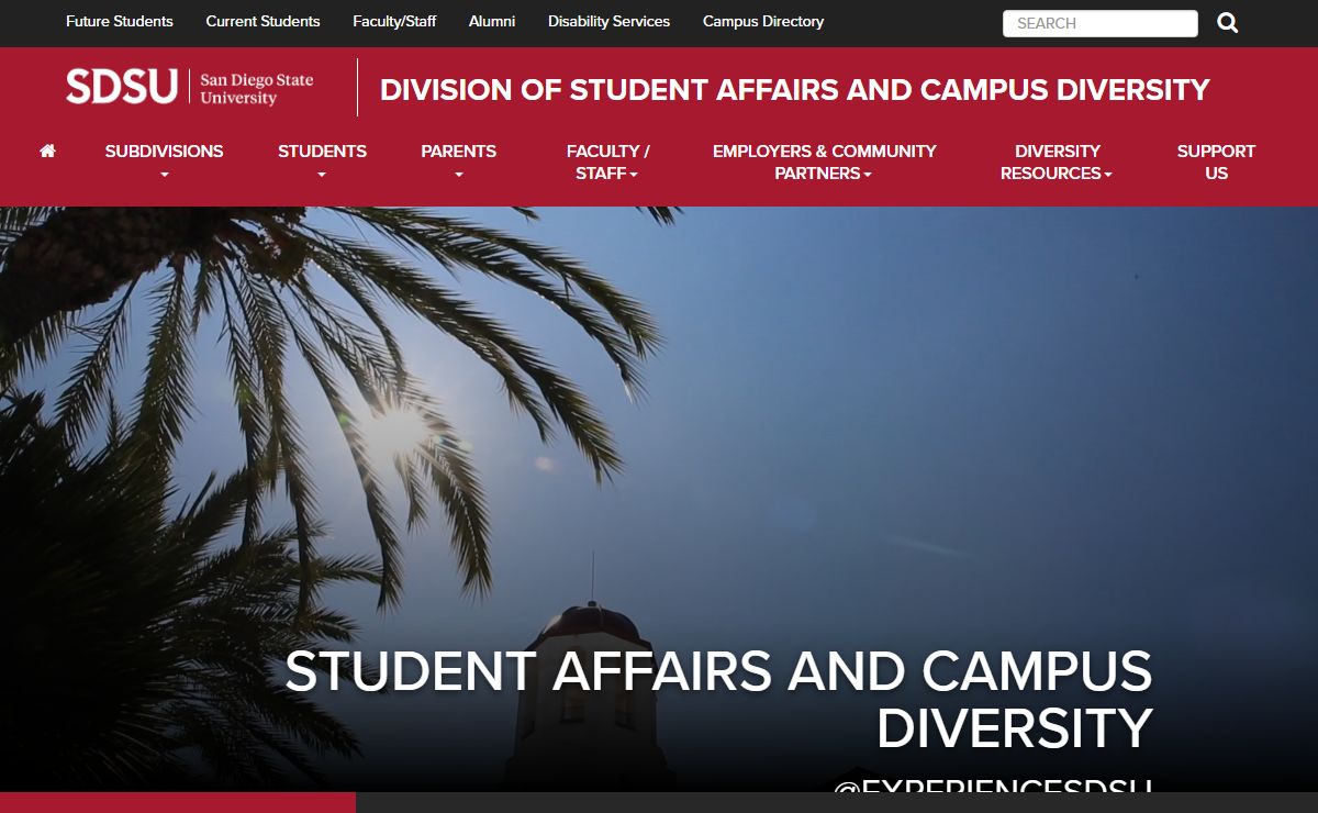 Home | Student Affairs and Campus Diversity | SDSU