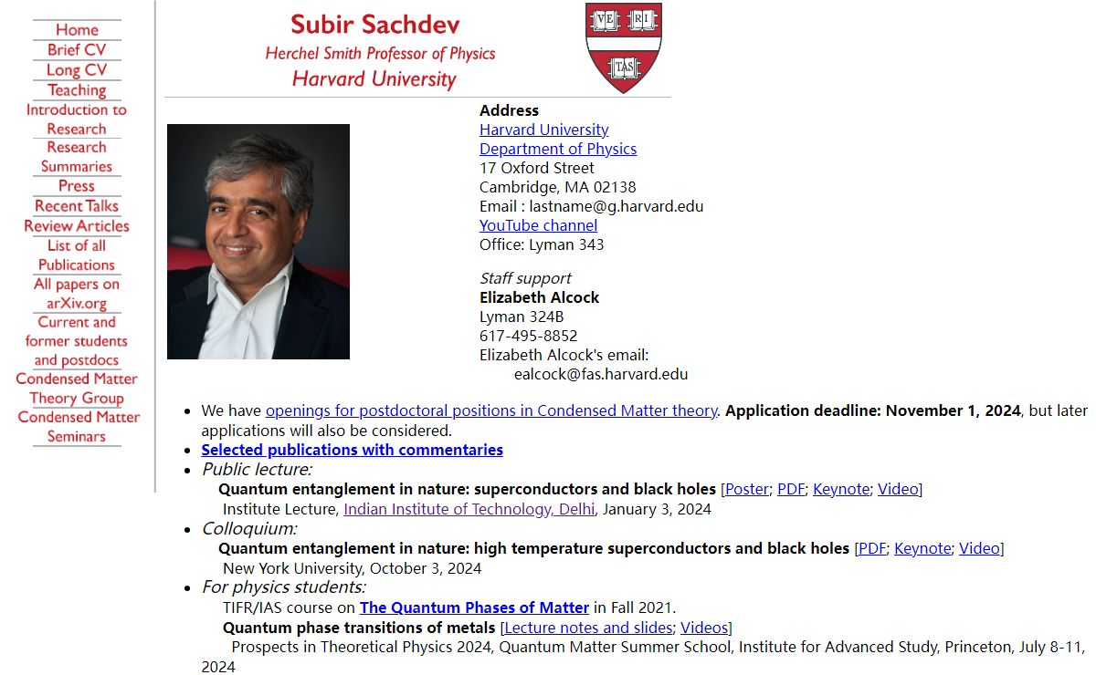 Subir Sachdev