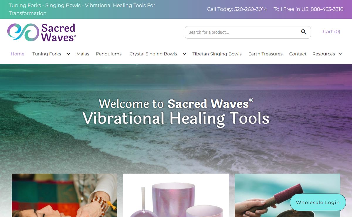 Tuning Forks, Singing Bowls, Vibrational Healing Tools | Sacred Waves