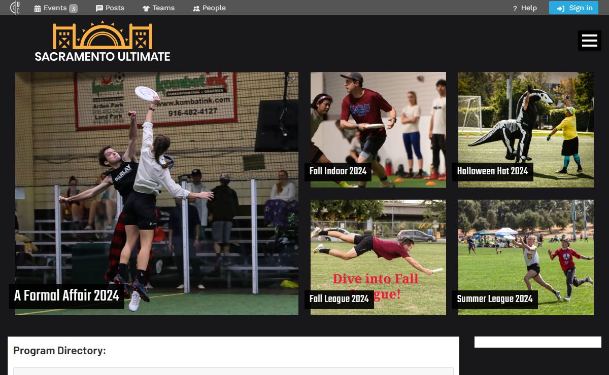 Sacramento Ultimate Players Association