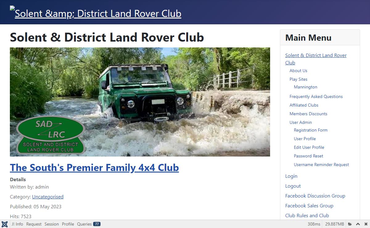 Solent & District Land Rover Club