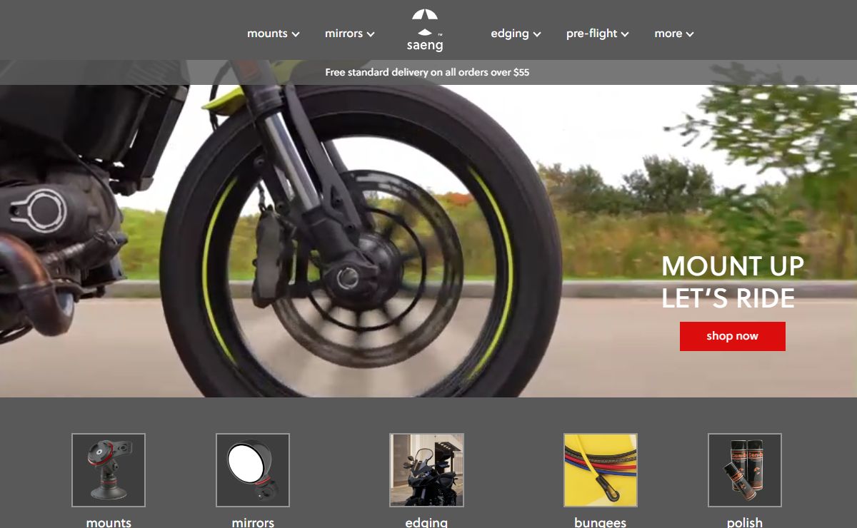 Adventure touring products for Safety, Comfort and Convenience.