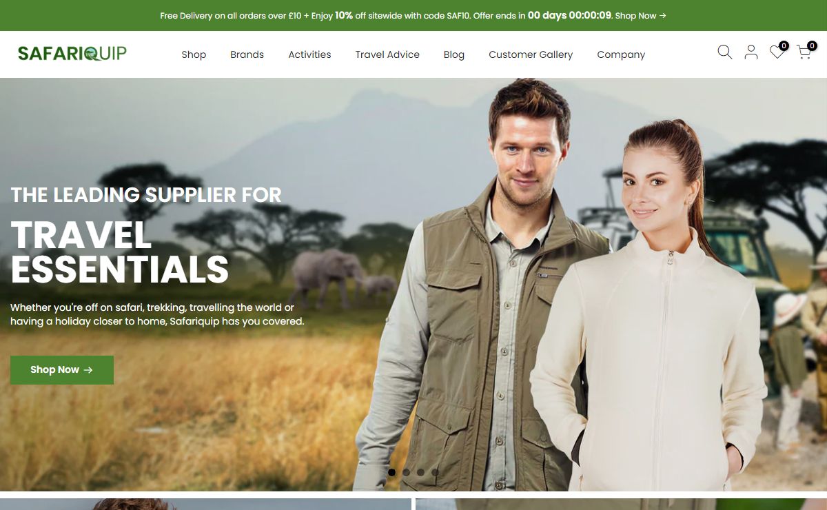 Travel Accessories | Travel Equipment | Travel Clothing | SafariQuip | SafariQuip