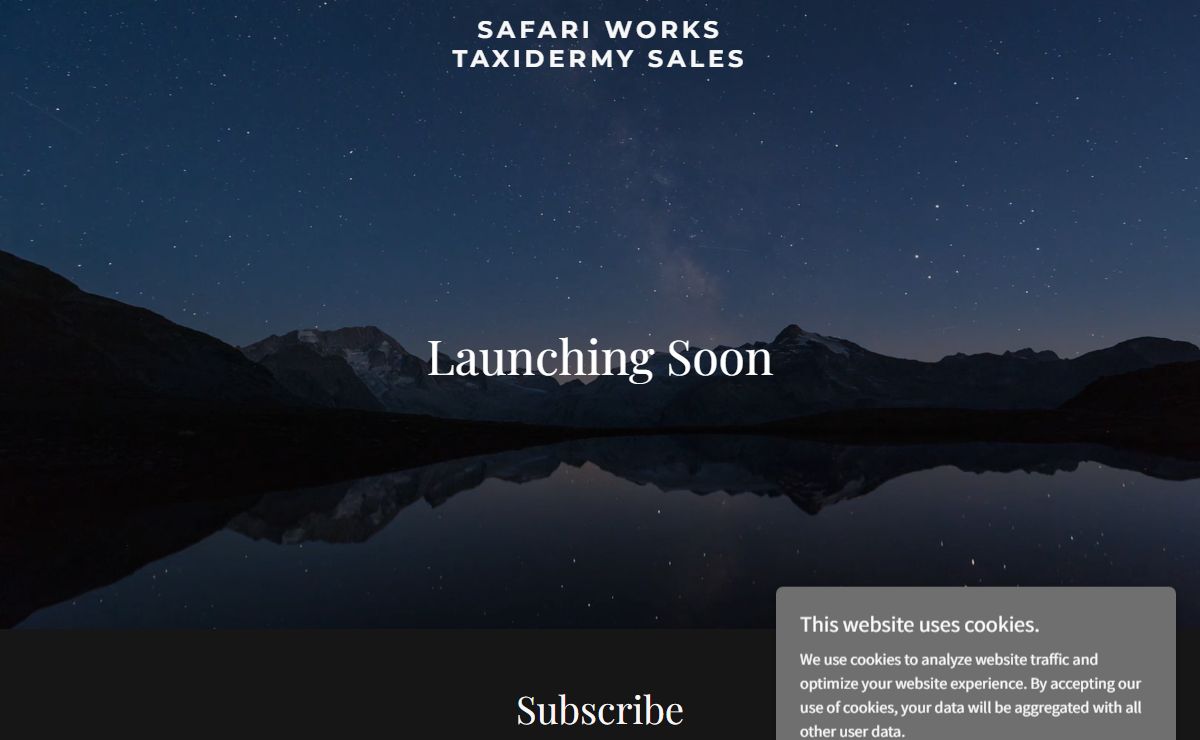safariworkstaxidermysales.com