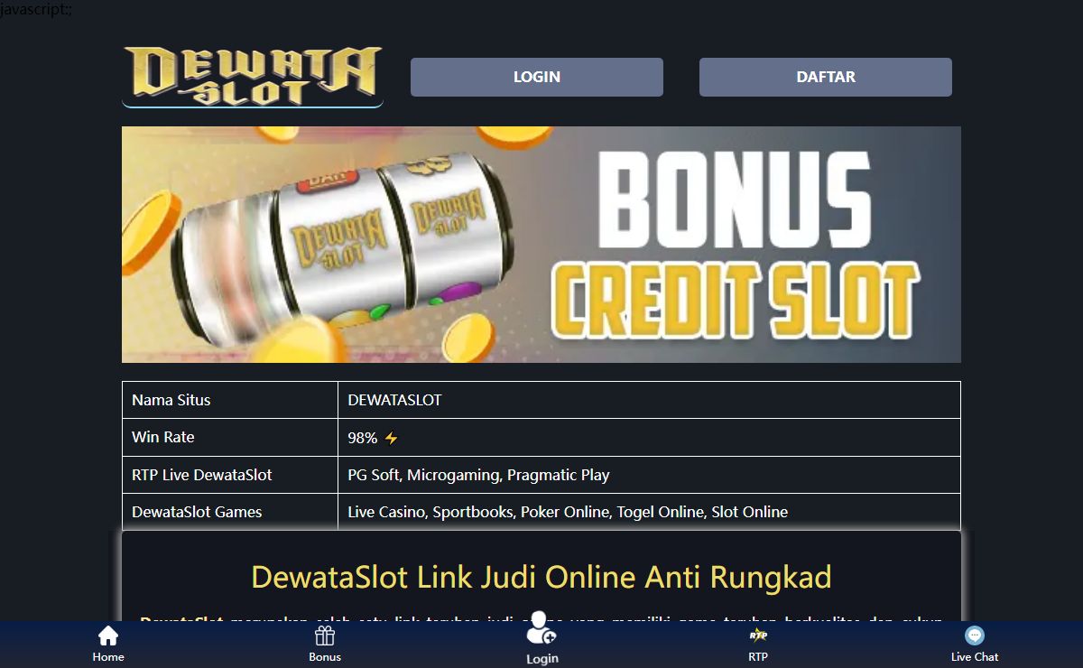DewataSlot > Link Game Online Anti Rungkad - Link Dewata Slot