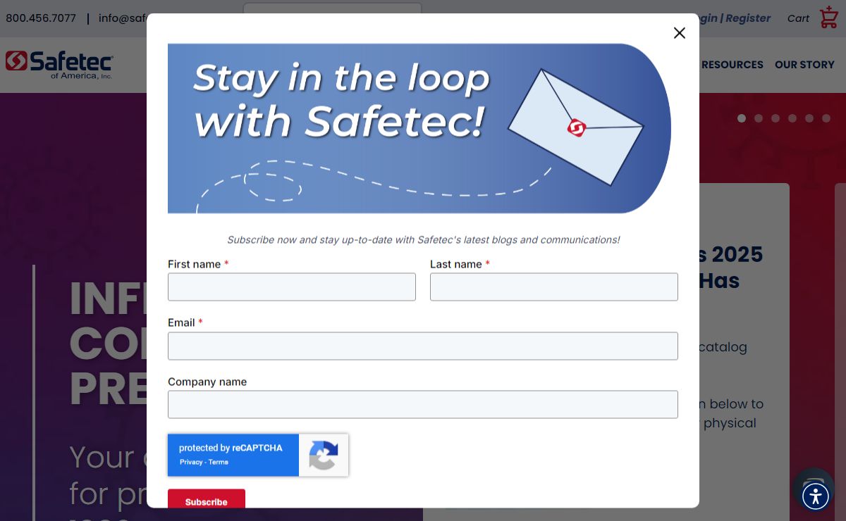 Safetec Of America | Leading Manufacturer Of Infection Control, First Aid & OTC Products | Made In America