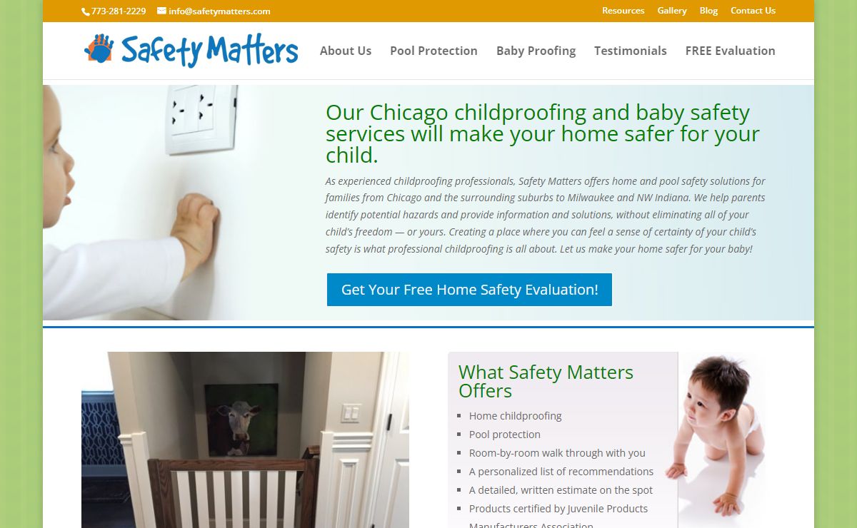 Safety Matters | Chicago Premier Child Proofing Service for 20+ Years