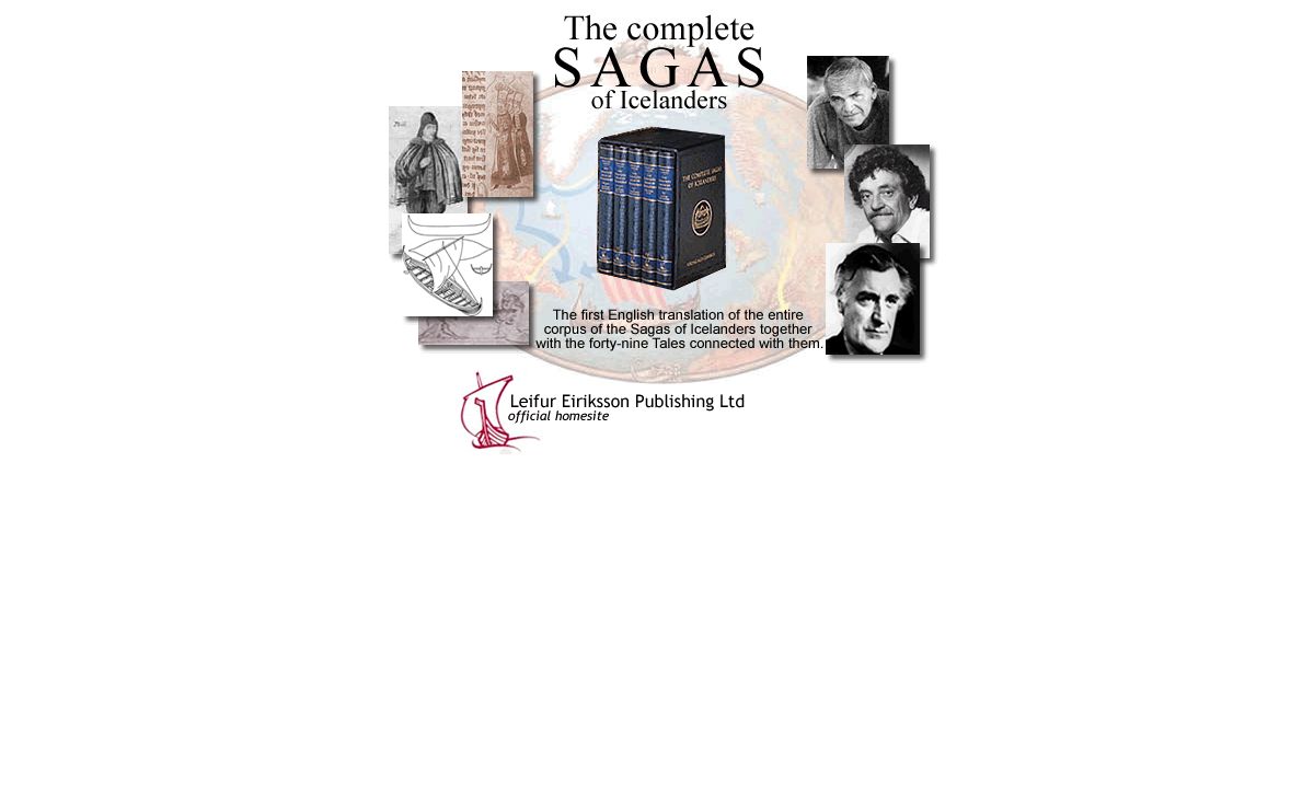 The Complete Sagas of Icelanders