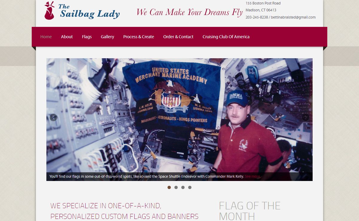 Sail Bag Lady — We Can Make Your Dreams Fly