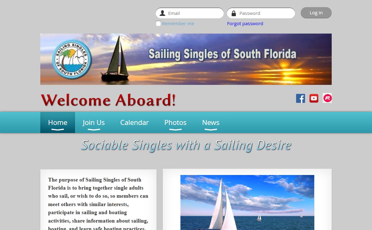 Sailing Singles of South Florida - Home