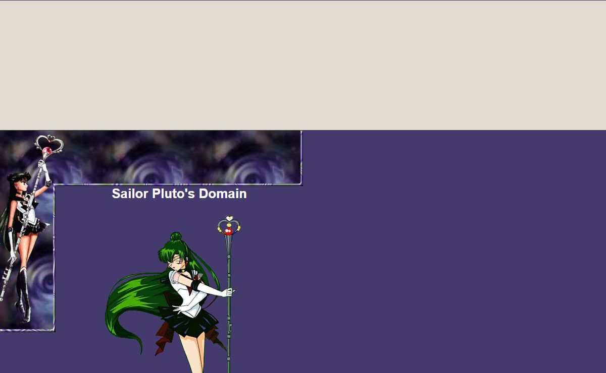 Sailor Pluto Corner Layout