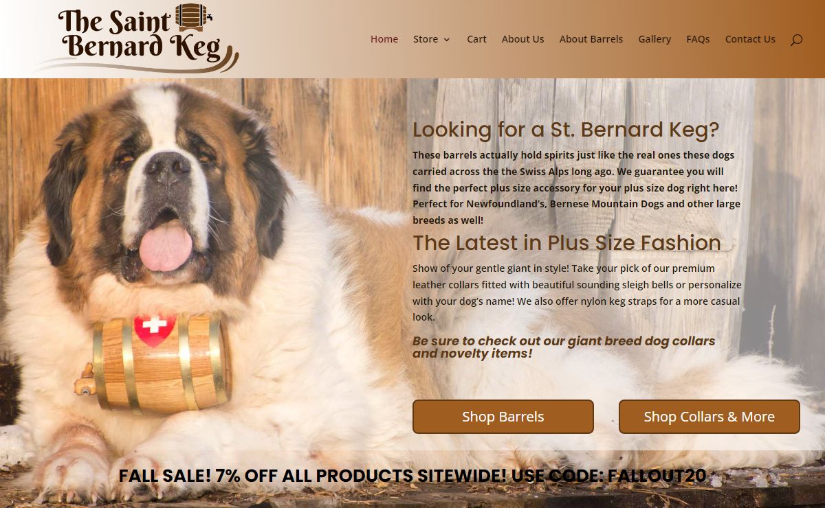 Home - The Saint Bernard Keg