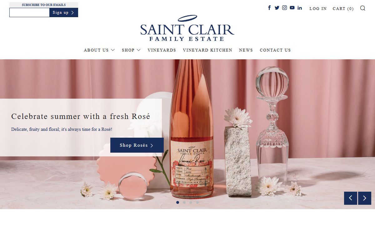 Saint Clair Family Estate - Wine from Marlborough New Zealand