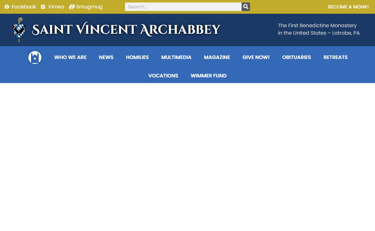 Home - Saint Vincent Archabbey