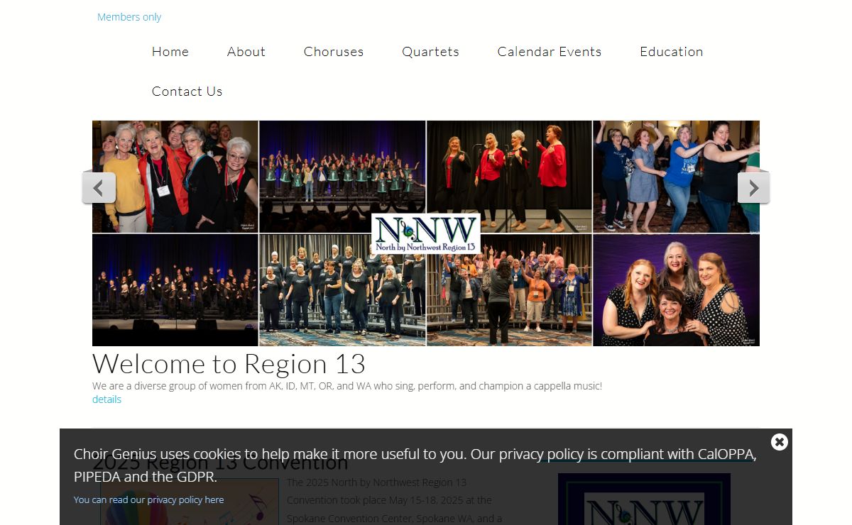 Welcome to North by Northwest Region 13 | North by Northwest Region 13