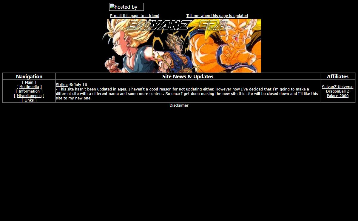 SaiyanZ Era : Your Unofficial DragonBall Z Site
