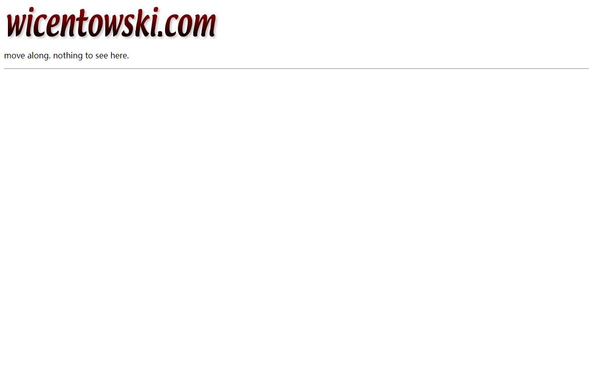 wicentowski.com